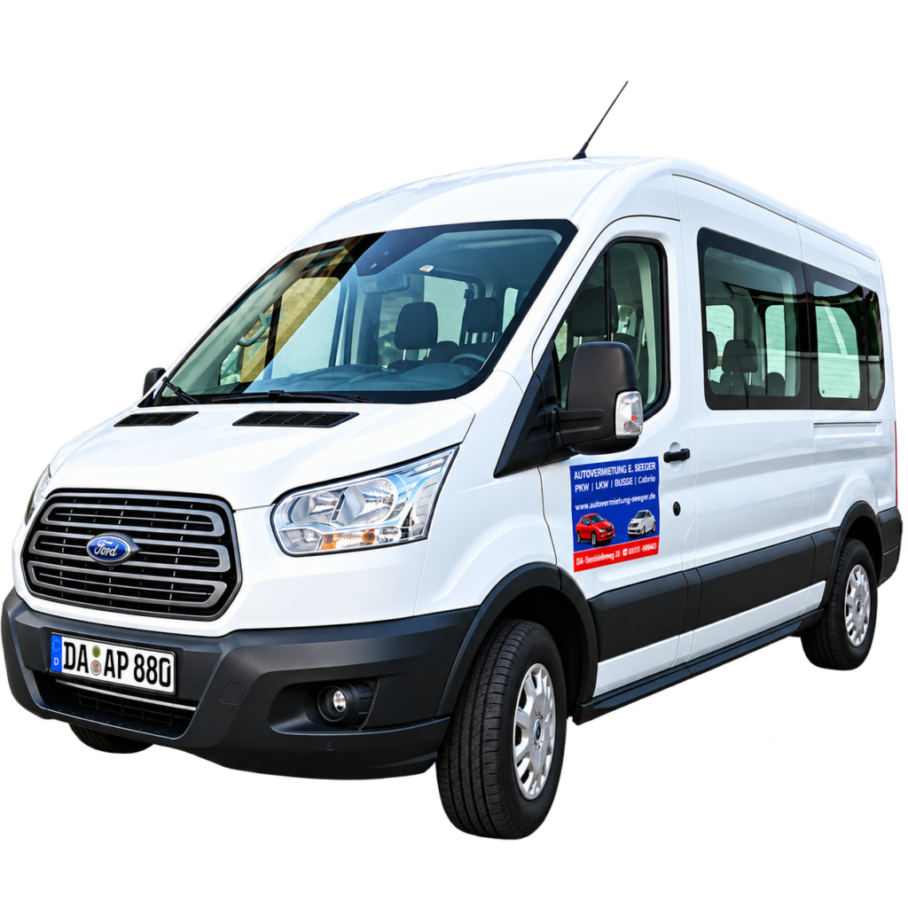 9 sitzer bus hoch lang